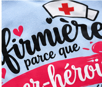 T-shirt Infirmière Super-Héroïne – Cadeau Original