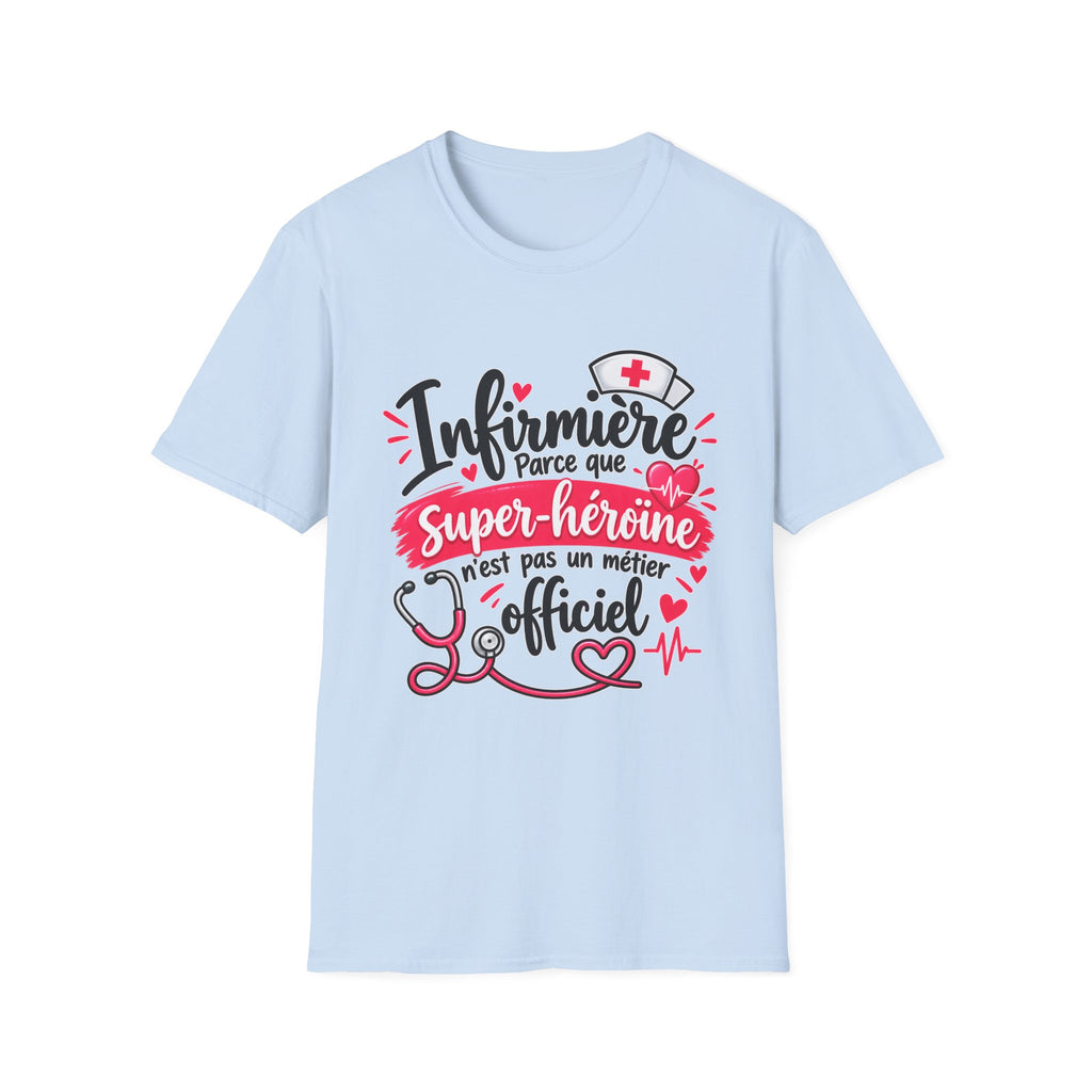 T-shirt Infirmière Super-Héroïne – Cadeau Original