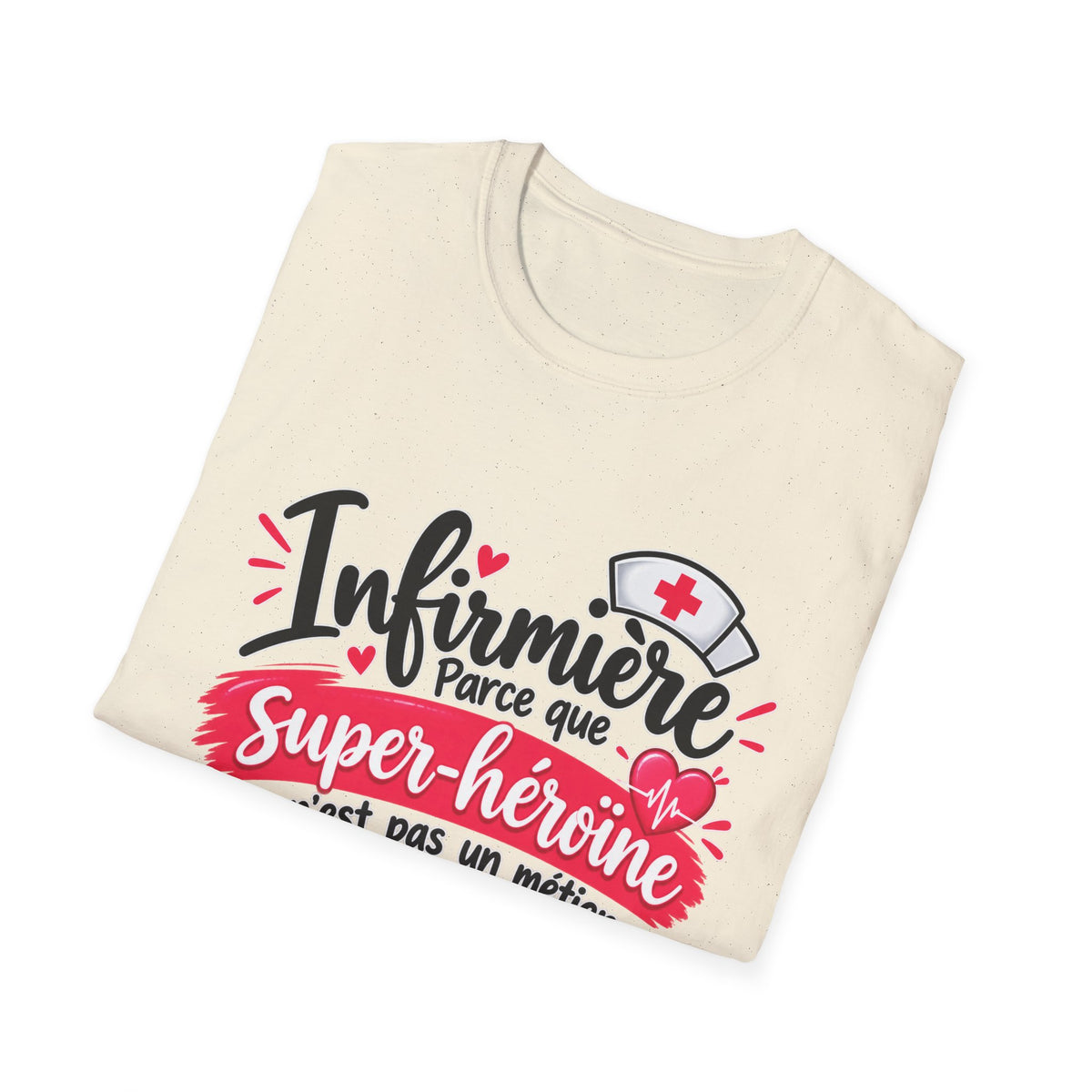 T-shirt Infirmière Super-Héroïne – Cadeau Original